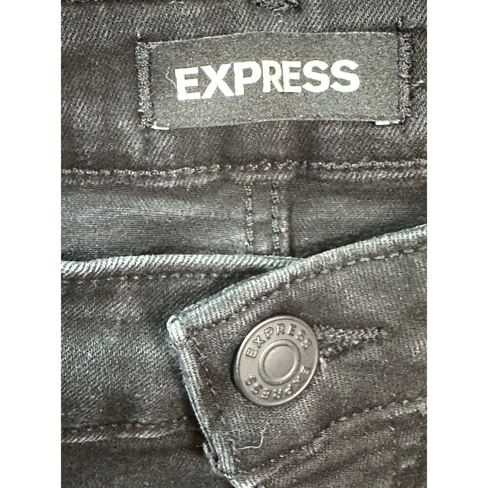 Express men black slim fit jeans size 29 - Picture 3 of 8